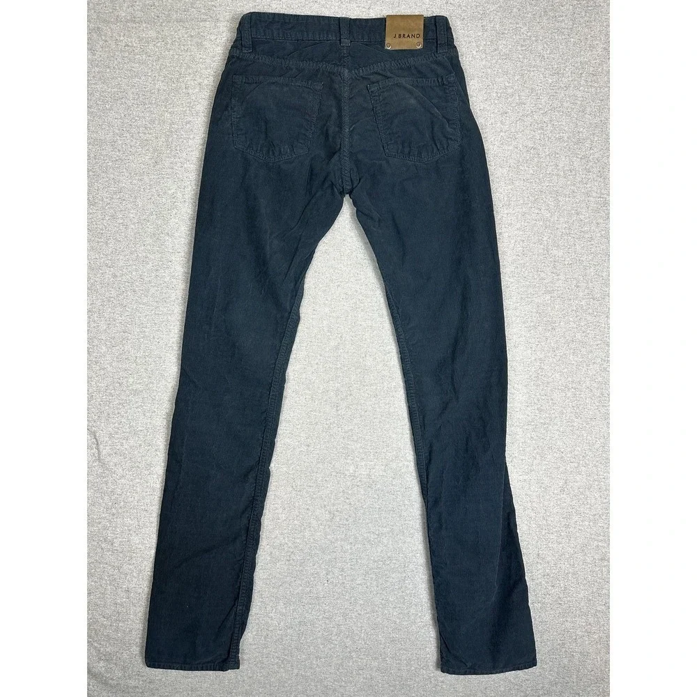 J Brand Kane Corduroy Pants Mens‎ 32x31 Navy Slim Straight Made USA JGM180M01